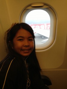Gaby Plane Airasia